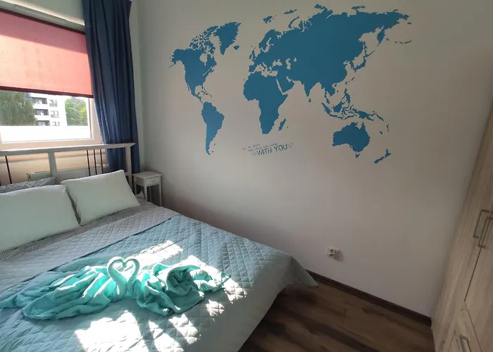 Apartament 2 Pokoje 5 Min Od Plazy Albatross Towers Gdańsk