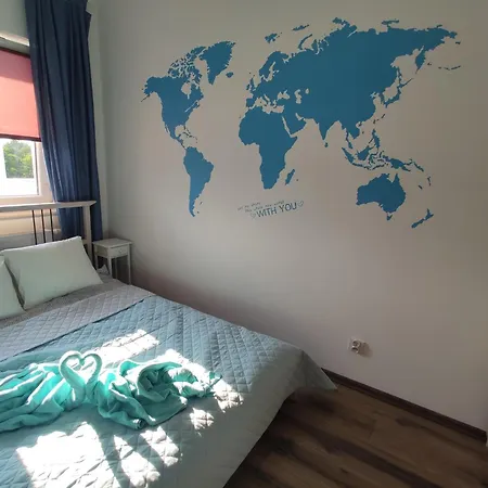 Apartament 2 Pokoje 5 Min Od Plazy Albatross Towers Gdansk